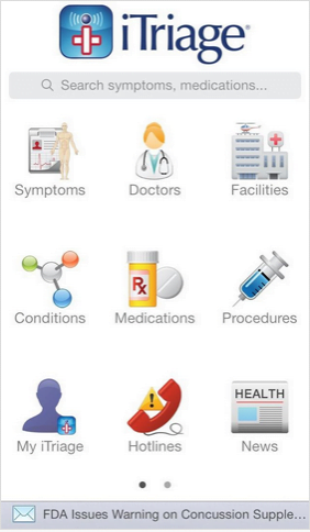 Ios app for health