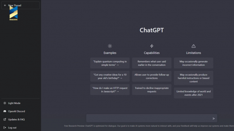 مرحله هفتم: ورود به حساب کاربری ChatGPT