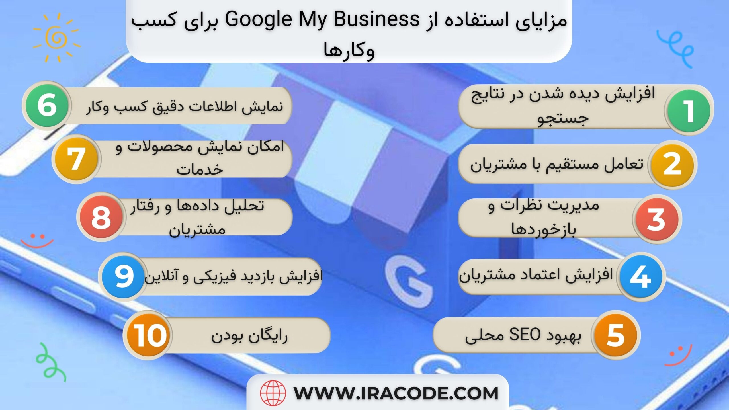 مزایای استفاده از google my business